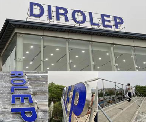  南漳楼顶发光字安装的注意事项。